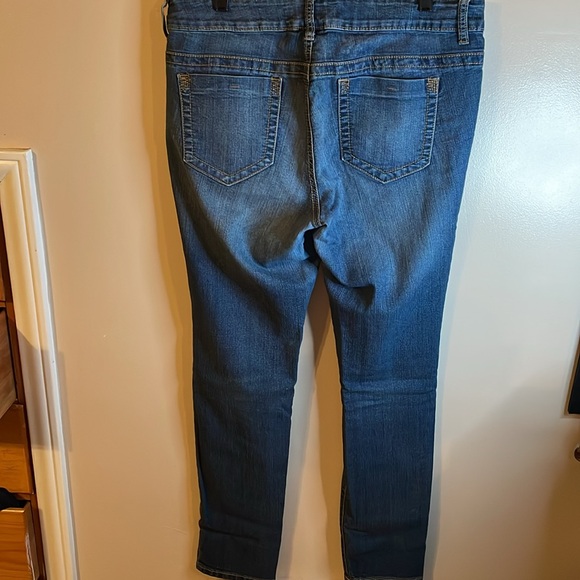 Size 16 regular length skinny blue jeans - Picture 3 of 5